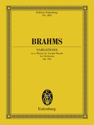cover image of Variations on a Theme by Joseph Haydn